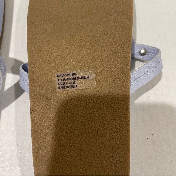 Girls DV by Dolce Vita Prisma Light Blue Sandals Size 5 US! - Picture 9 of 10